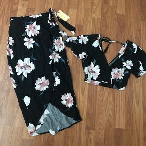 Band of gypsies skirt and top set